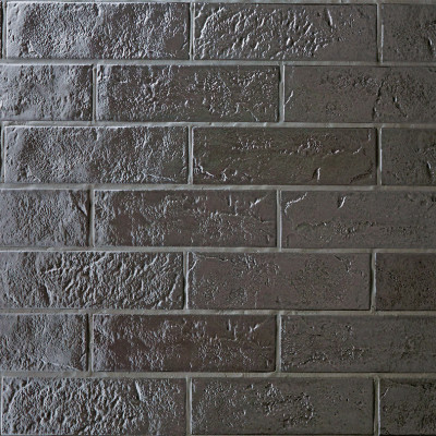 Skyline Dark Grey Metallic Effect Kitchen Wall Tile